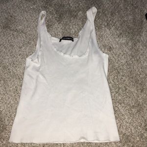 White Brandy melville tank top